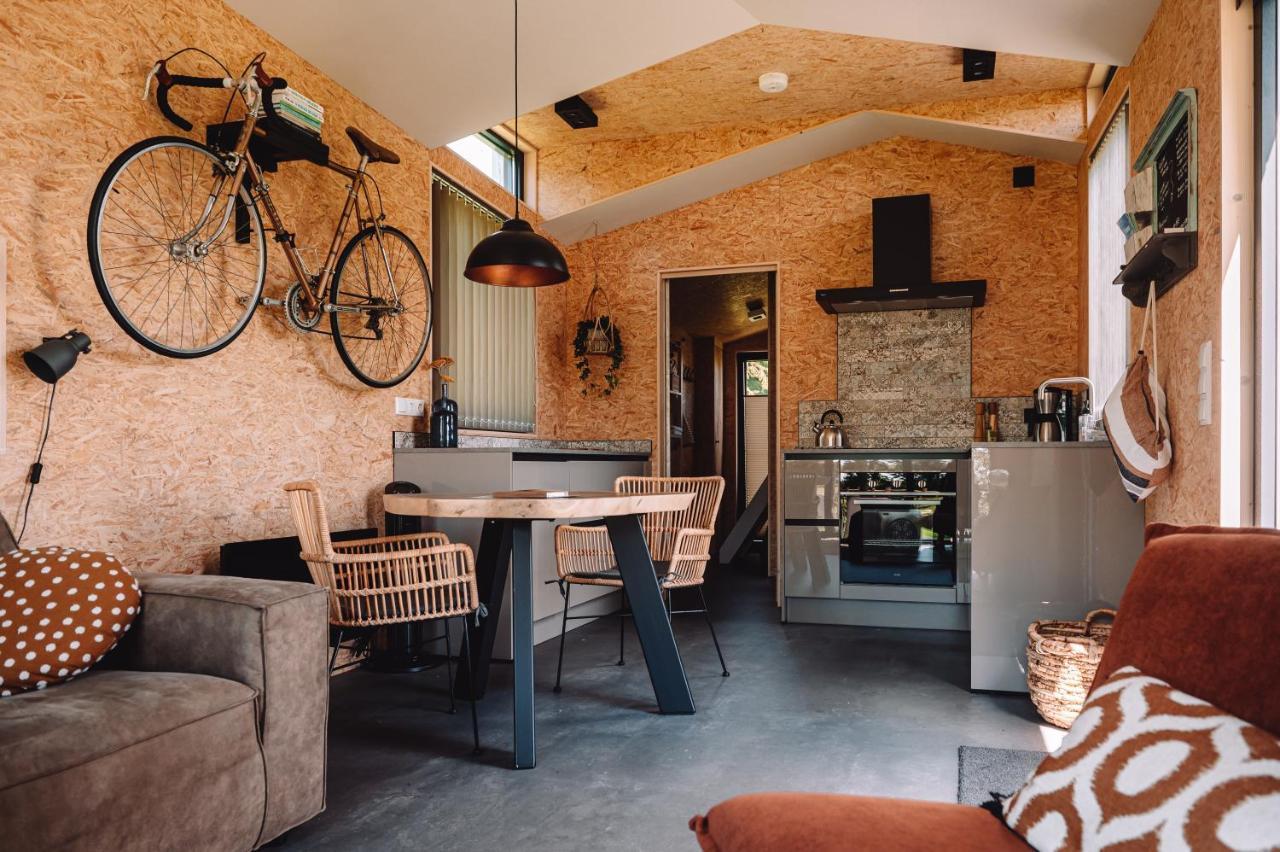 Bij De Genieterij Luxe Tiny Houses Koudum Extérieur photo