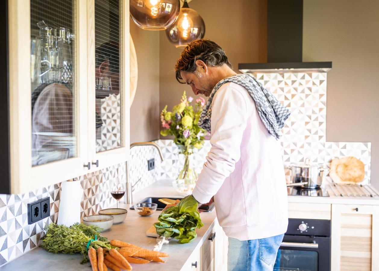Bij De Genieterij Luxe Tiny Houses Koudum Extérieur photo